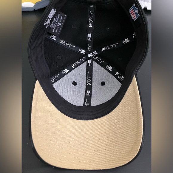 New Orleans Saints Cap NOLA New Era 9 Forty Quality Cap WHO DAT Velcro 9Forty - Picture 5 of 6